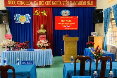 Hội nghị Viên chức – Người lao động năm học 2023-2024 thành công tốt đẹp