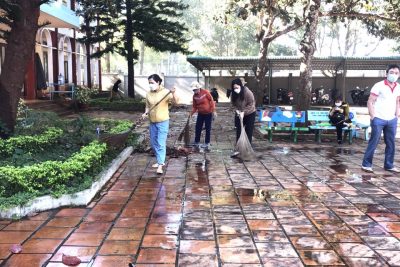 Chuẩn bị an toàn, đón học sinh khối 9 trở lại trường.